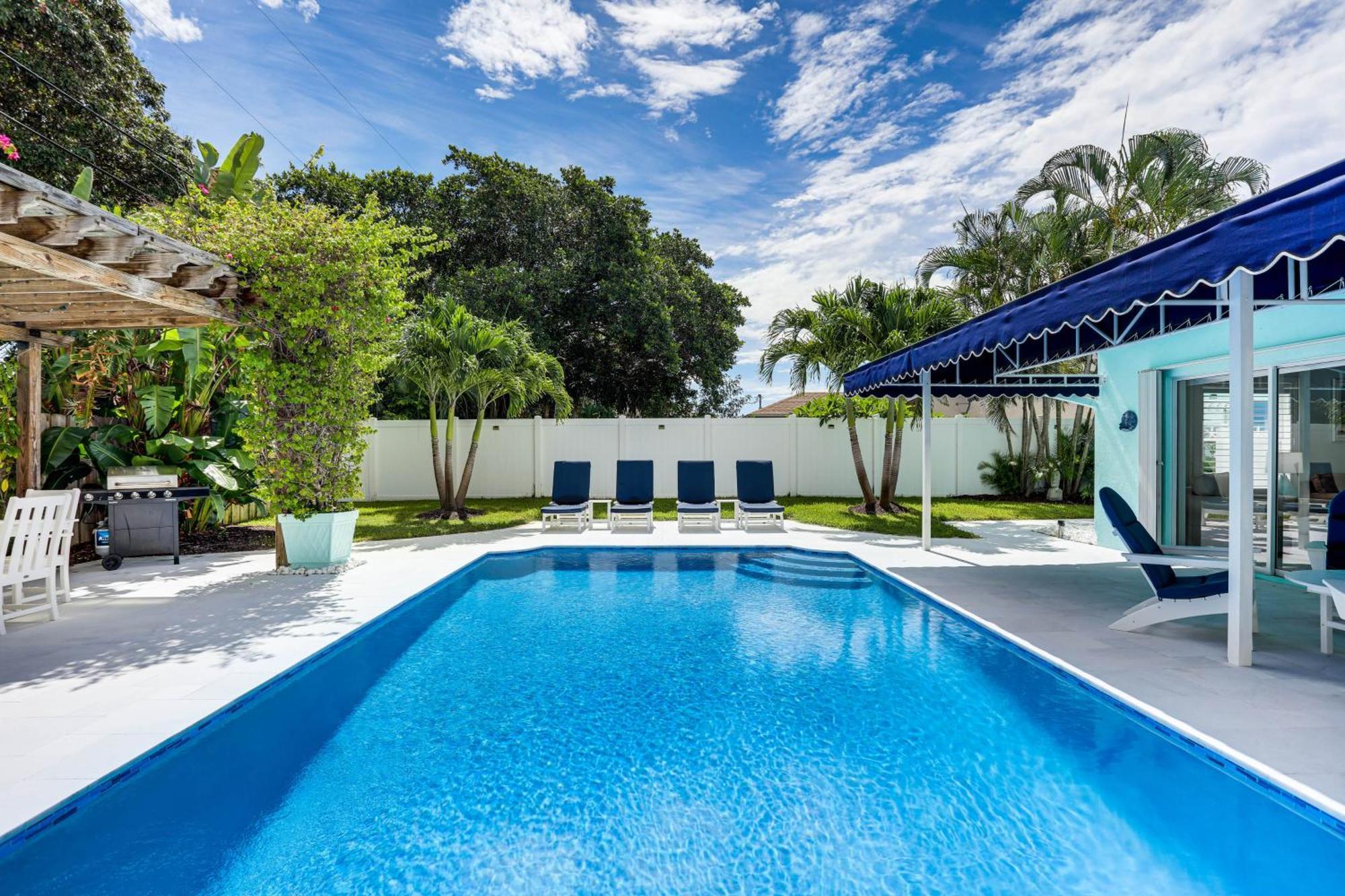 Coastal Villa With Private Yard And Heated Pool! 노스 팜 비치 외부 사진