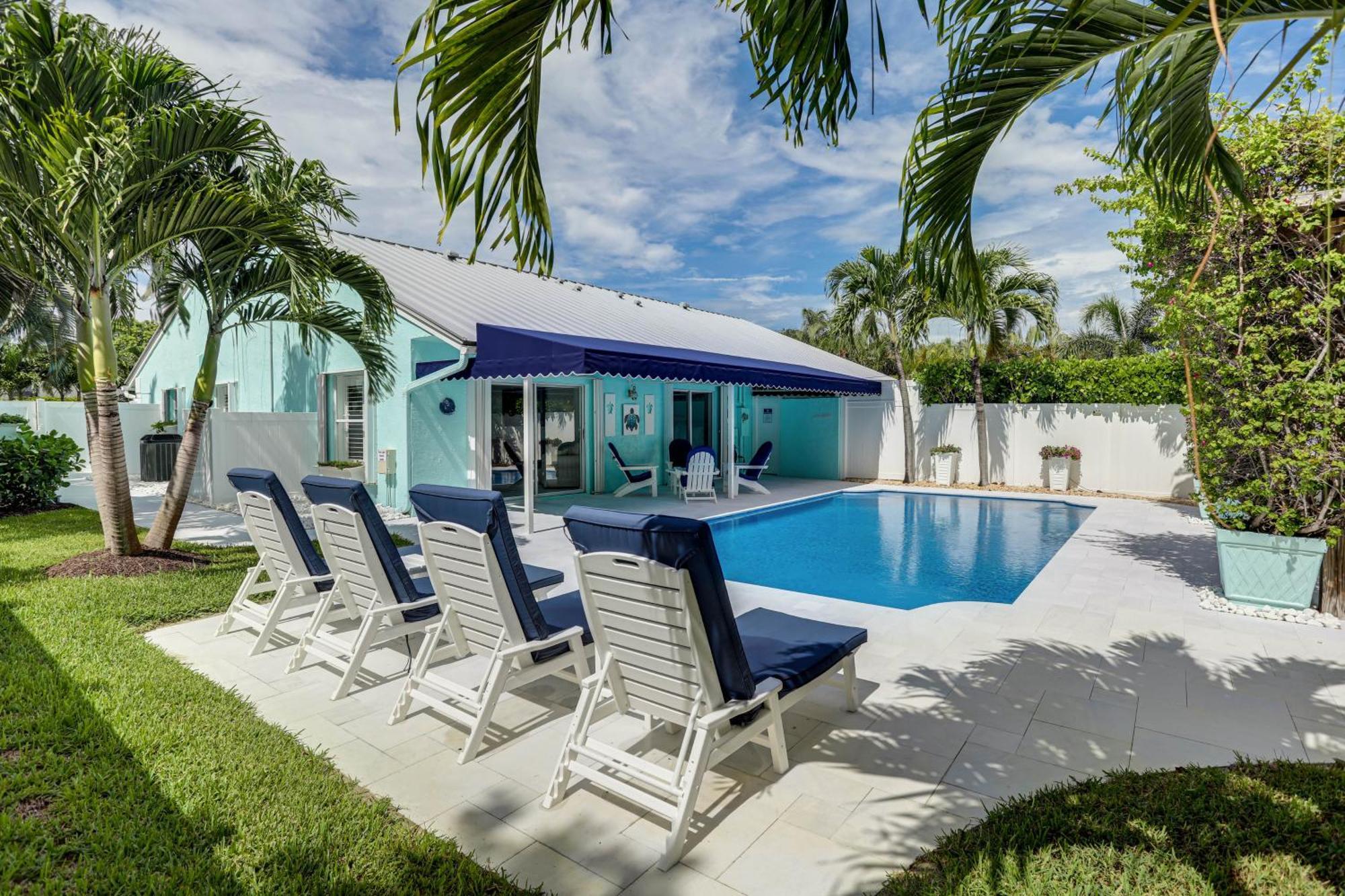 Coastal Villa With Private Yard And Heated Pool! 노스 팜 비치 외부 사진